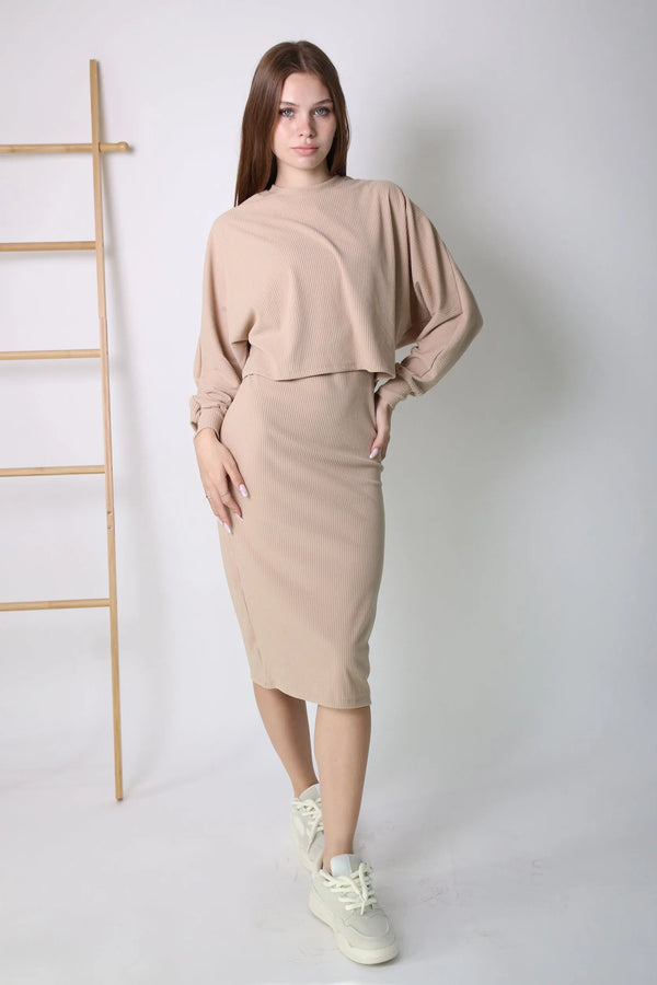 חליפת טווינסט ארוכה