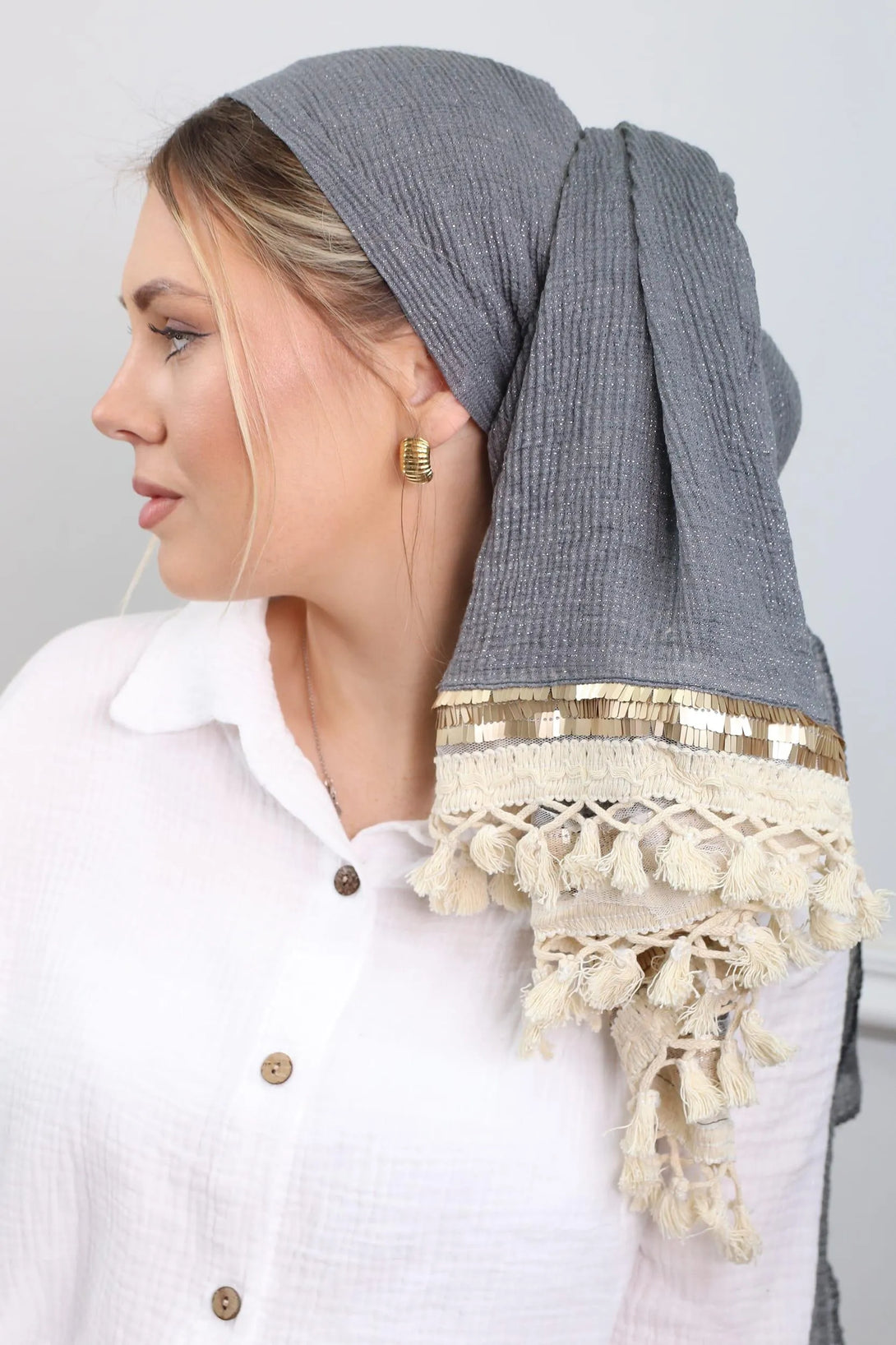 מטפחת לונג - לורקס ניטים - דתייה אונליין