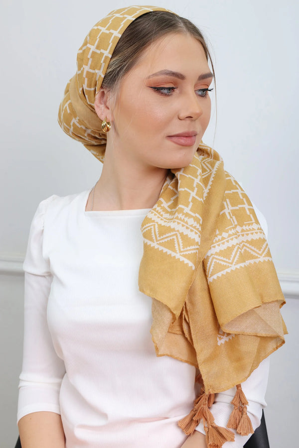 מטפחת לונג - מדוגם #49