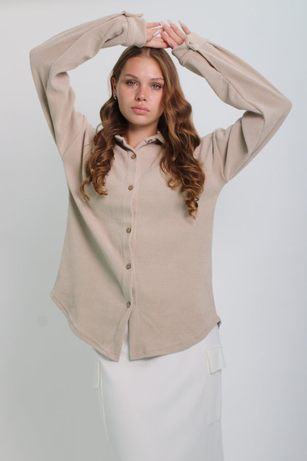 חולצת קורדורוי לינה