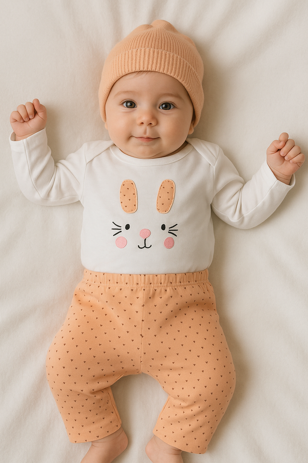 סט ארנב ורוד