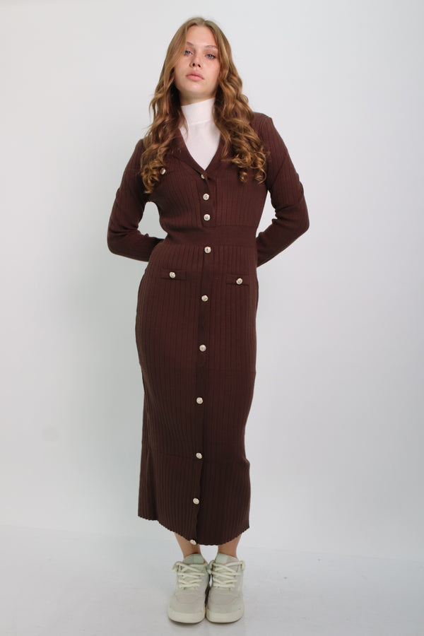 שמלת סריג ויולט