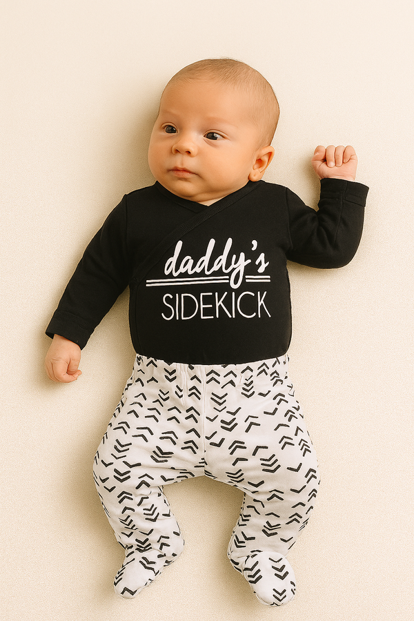 חליפת חזייה שחקן משנה של אבא - שחור