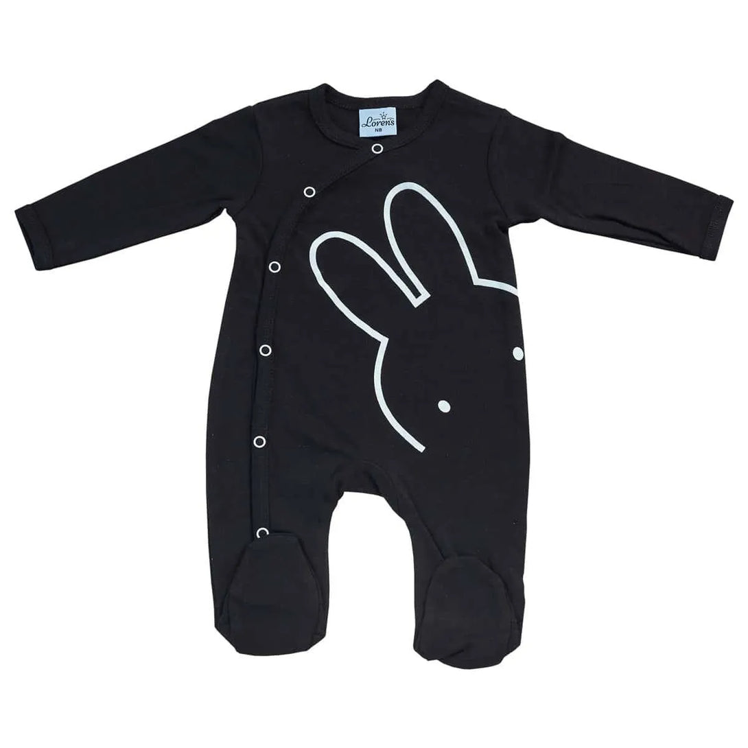 אוברול טריקו שפן שחור - דתייה אונליין