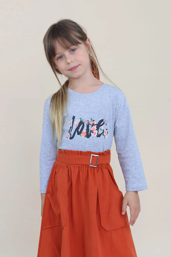 חולצת LOVE - דתייה אונליין