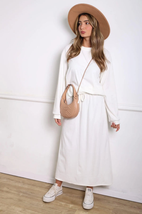 חליפת קורדורוי מקסי - דתייה אונליין