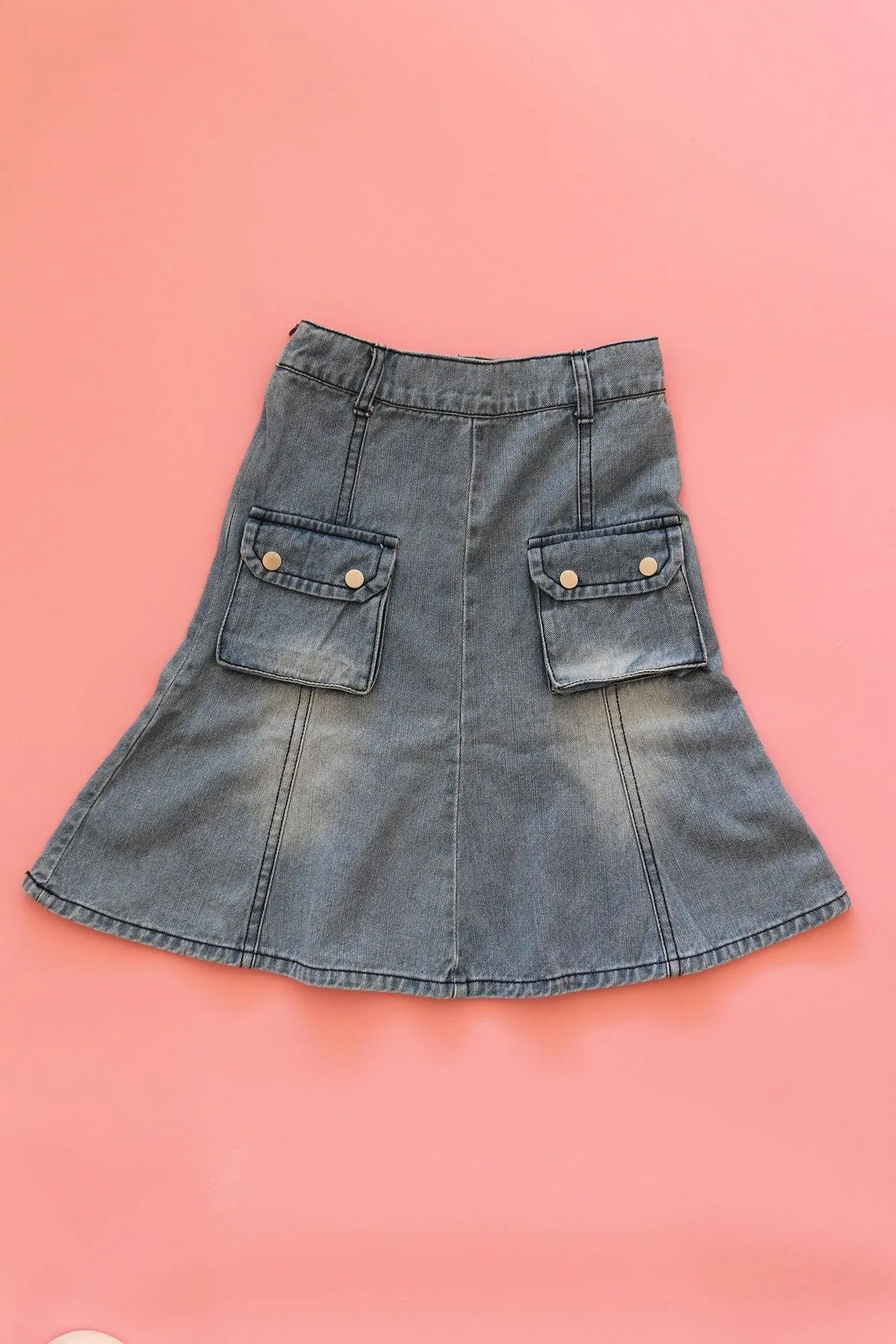 חצאית ג’ינס מדוגמת - דתייה אונליין