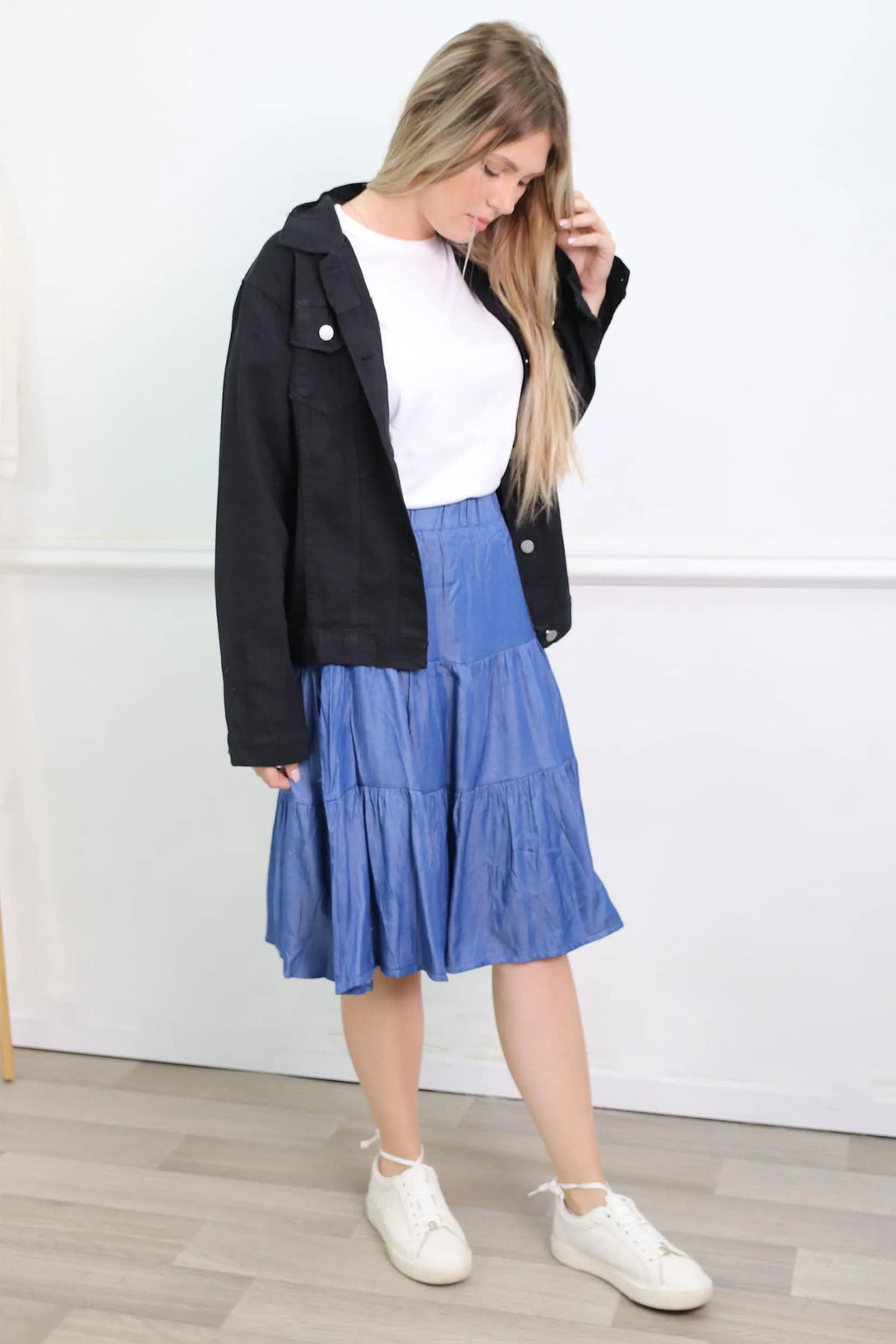 חצאית קומות אלן - דתייה אונליין