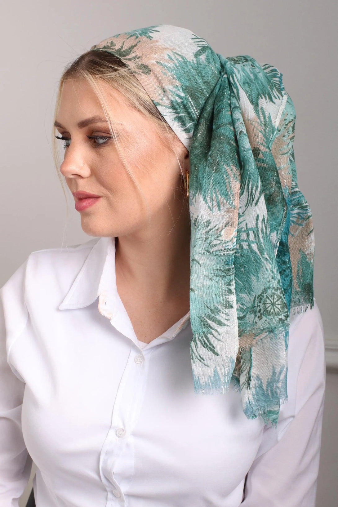 מטפחת לונג - אריג מדוגמת #89 - דתייה אונליין