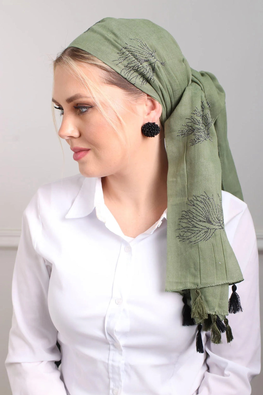 מטפחת לונג - אריג מדוגמת #99 - דתייה אונליין