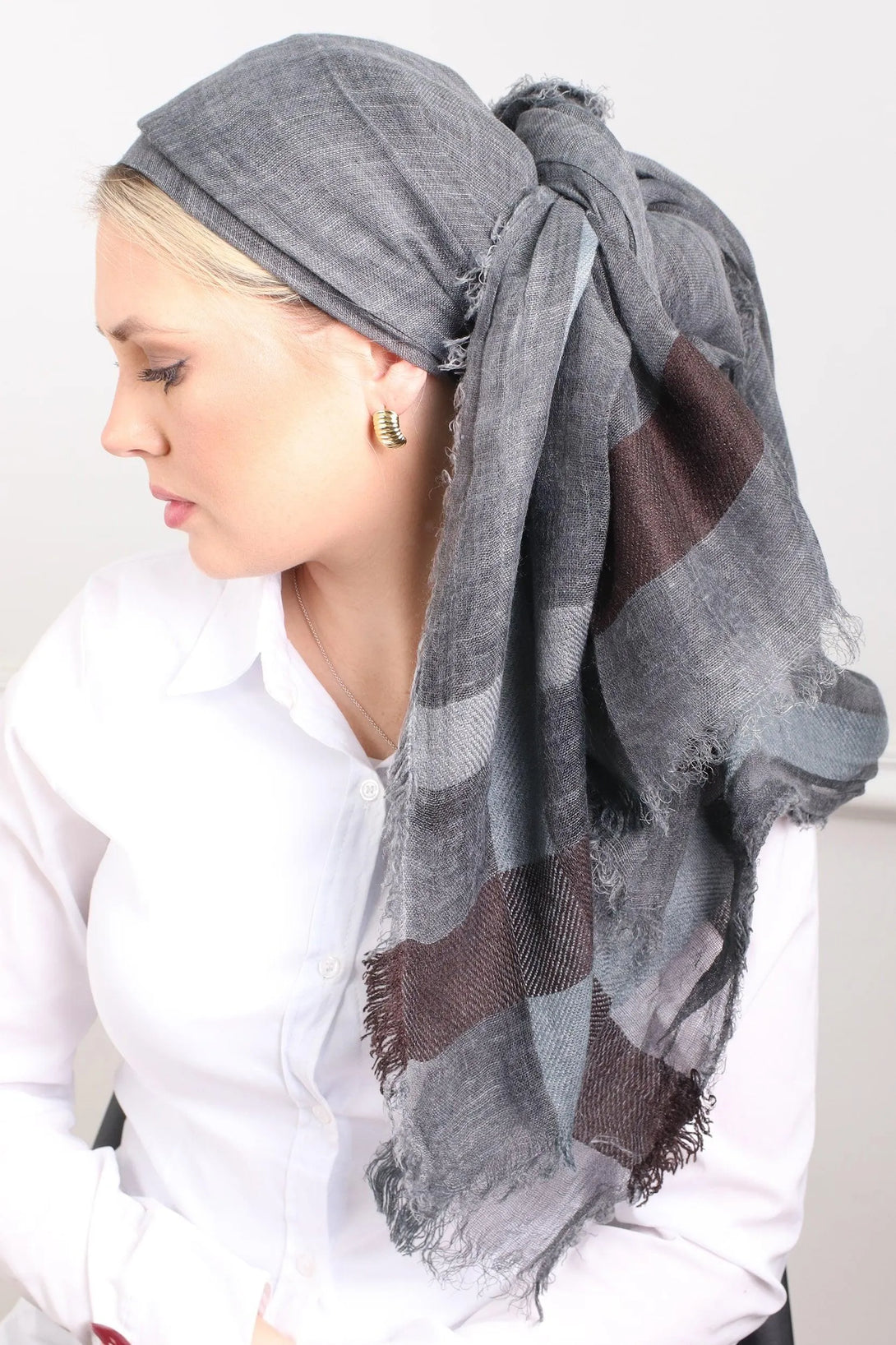 מטפחת לונג - אריג פרום #30 - דתייה אונליין