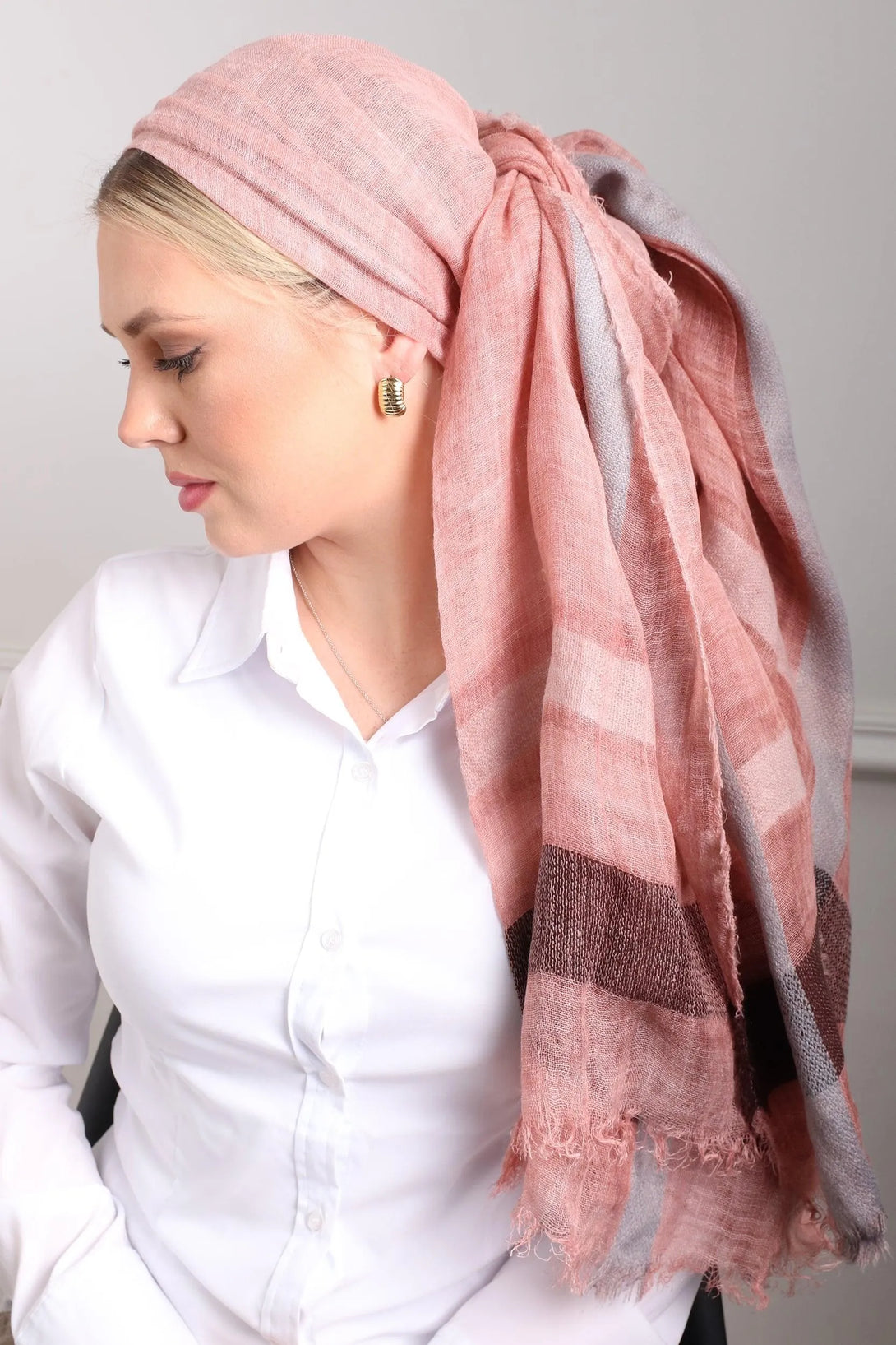 מטפחת לונג - אריג פרום #30 - דתייה אונליין