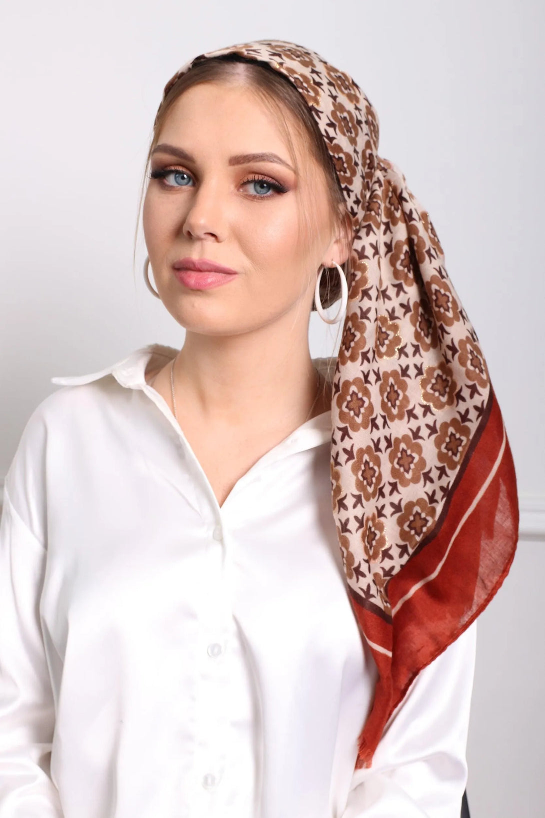 מטפחת לונג - גאומטרי #1 - דתייה אונליין