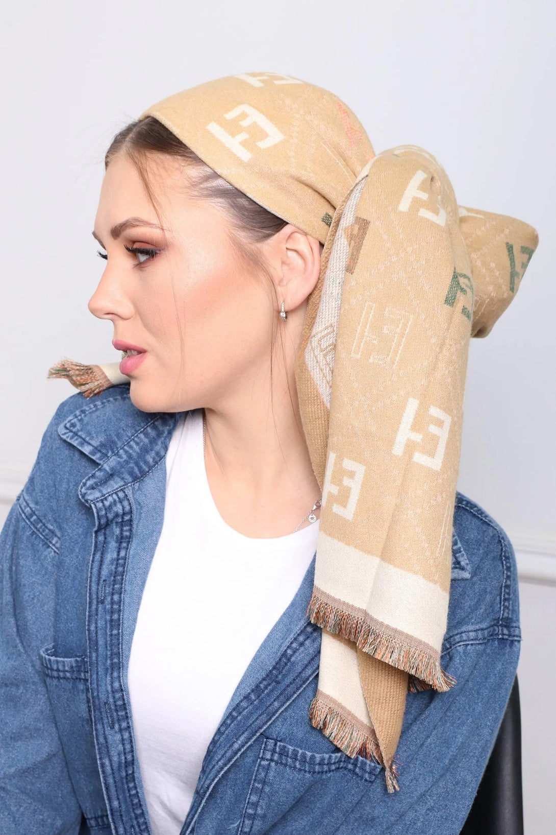 מטפחת לונג - סריג פרנז' #42 - דתייה אונליין