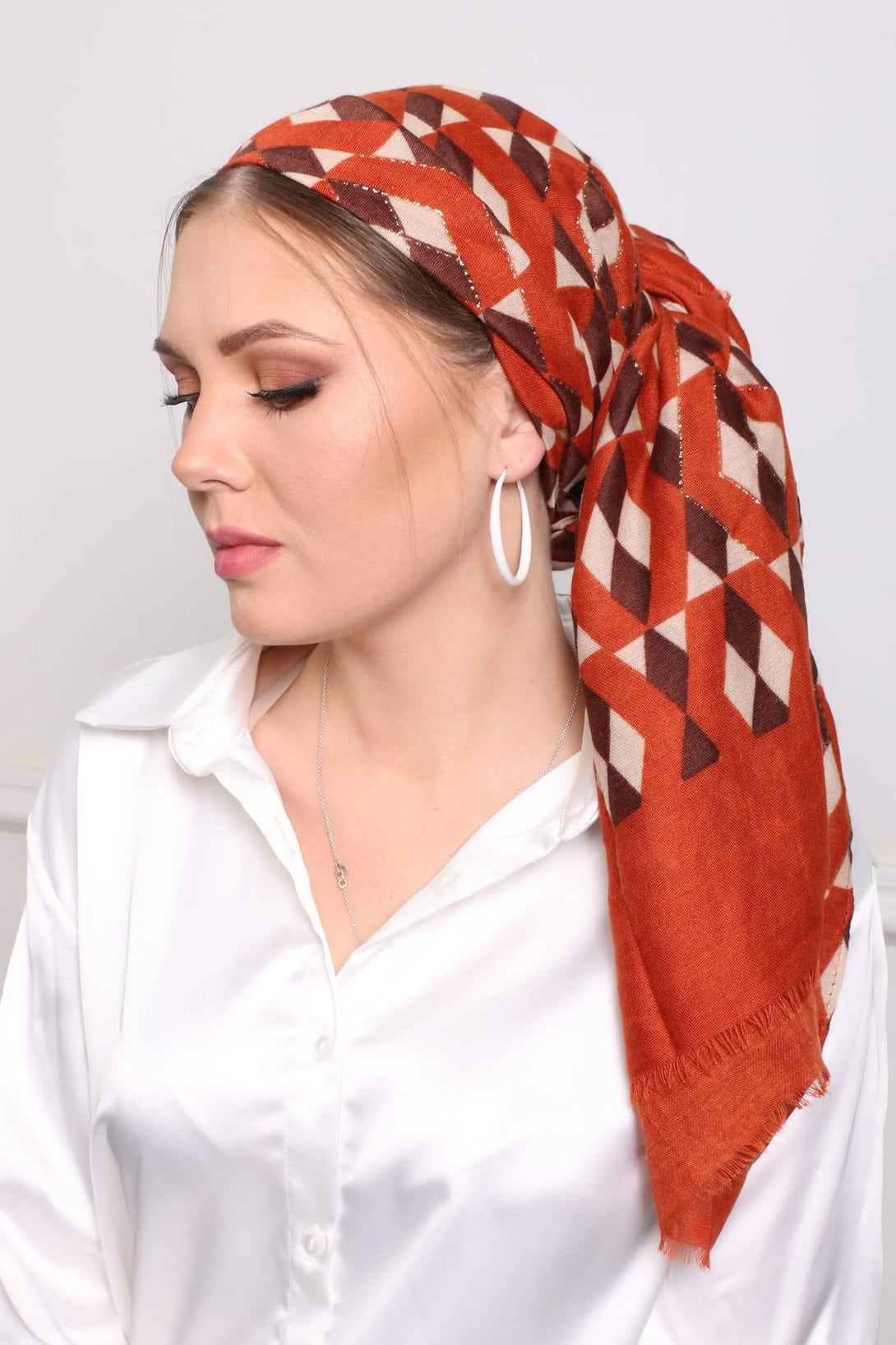 מטפחת לונג - פוייל מעויינים - דתייה אונליין