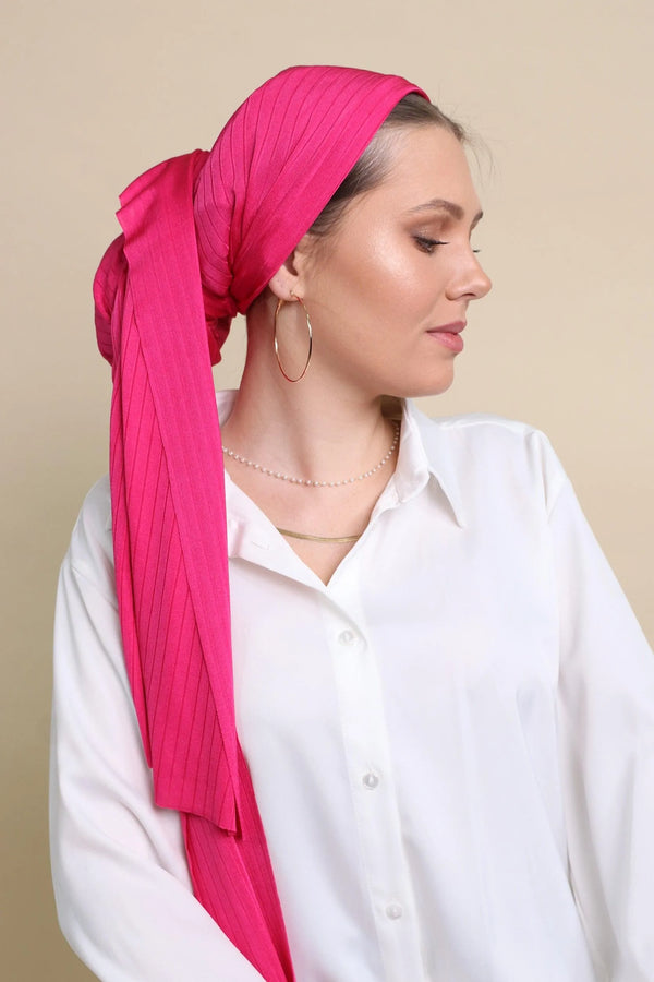 מטפחת לונג - ריב בצבעים - דתייה אונליין