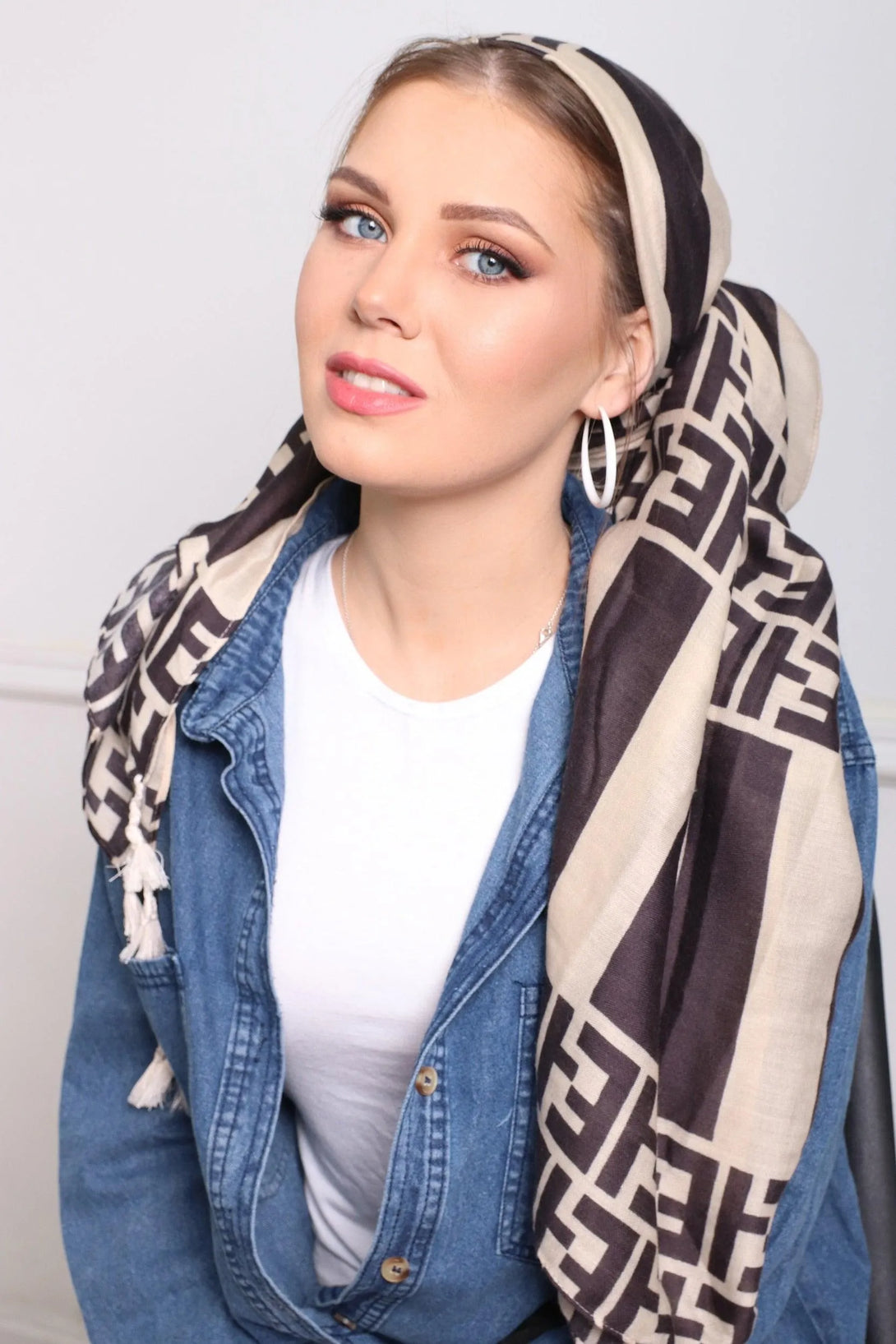 מטפחת לונג - מדוגם #55 - דתייה אונליין