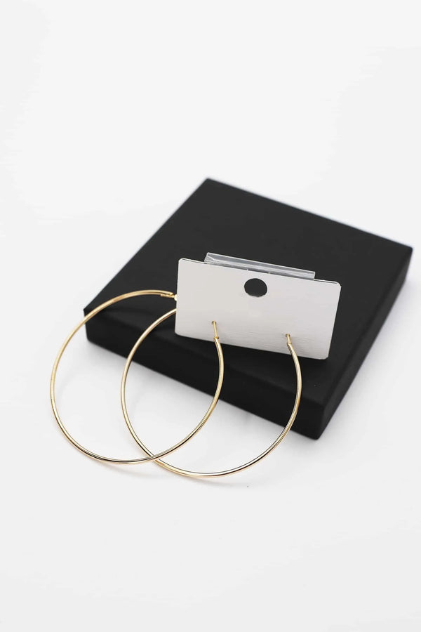 עגילי חישוק זהב - דתייה אונליין