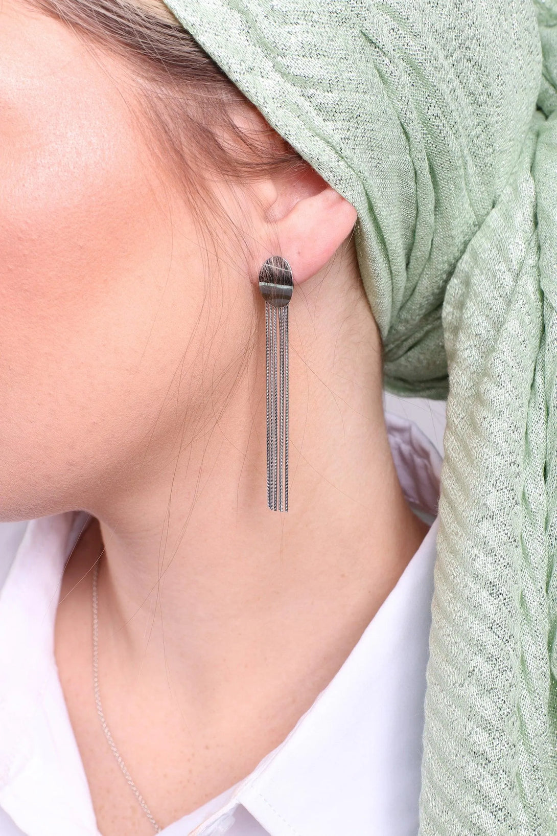 עגילי פרנז צמודות 7714 - דתייה אונליין