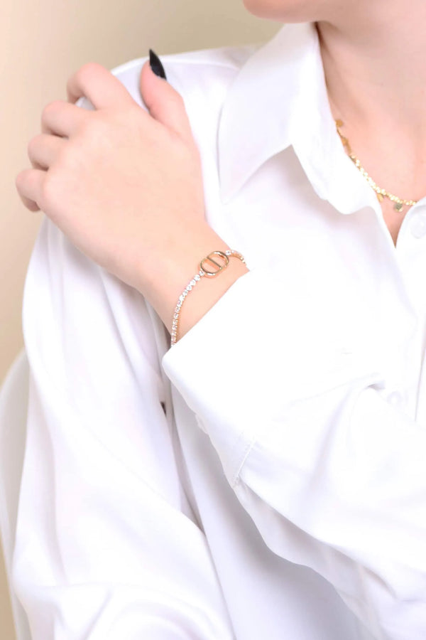 צמיד יד משובץ D - דתייה אונליין