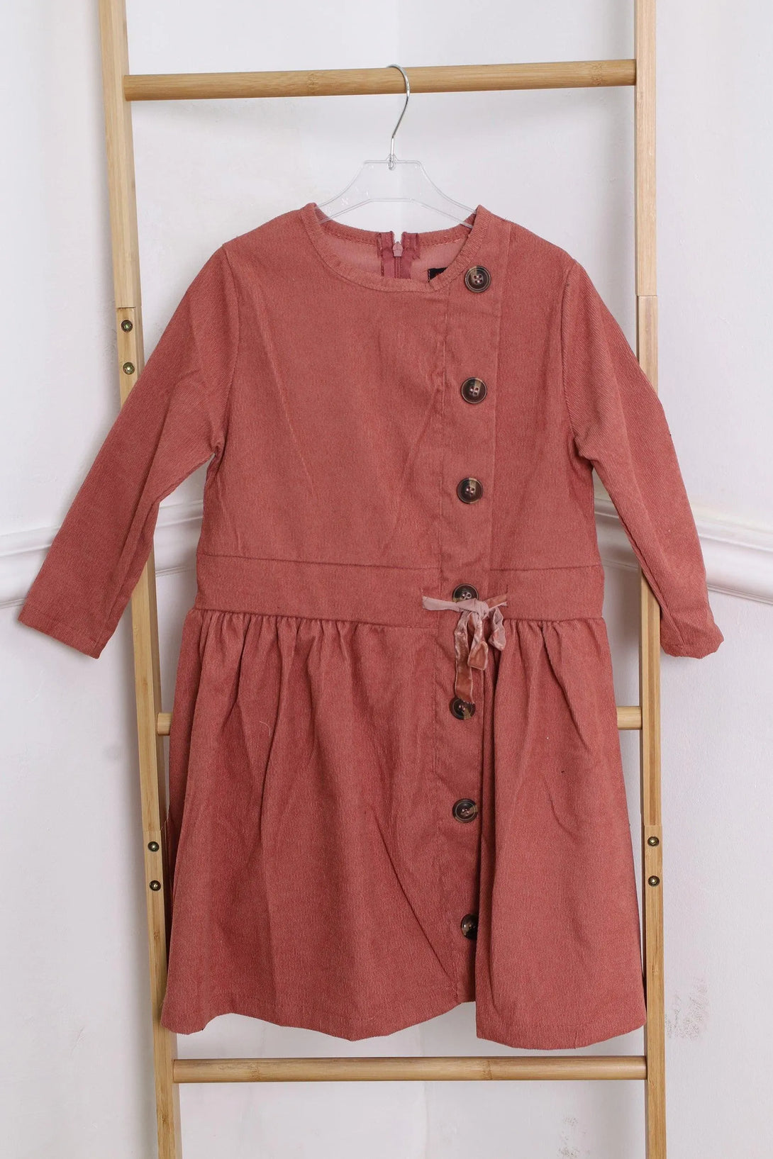 שמלת כפתורים קשירה - דתייה אונליין