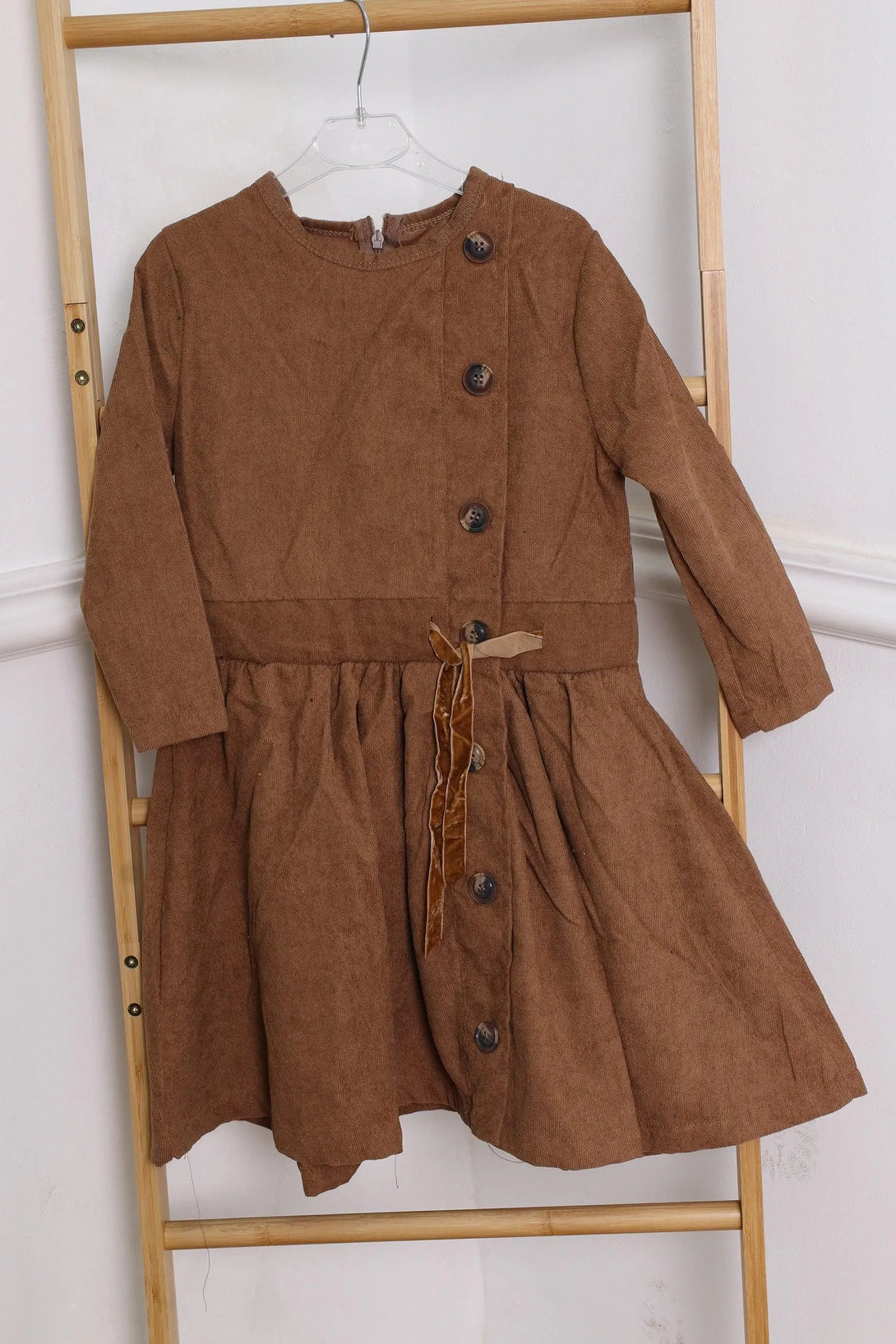 שמלת כפתורים קשירה - דתייה אונליין