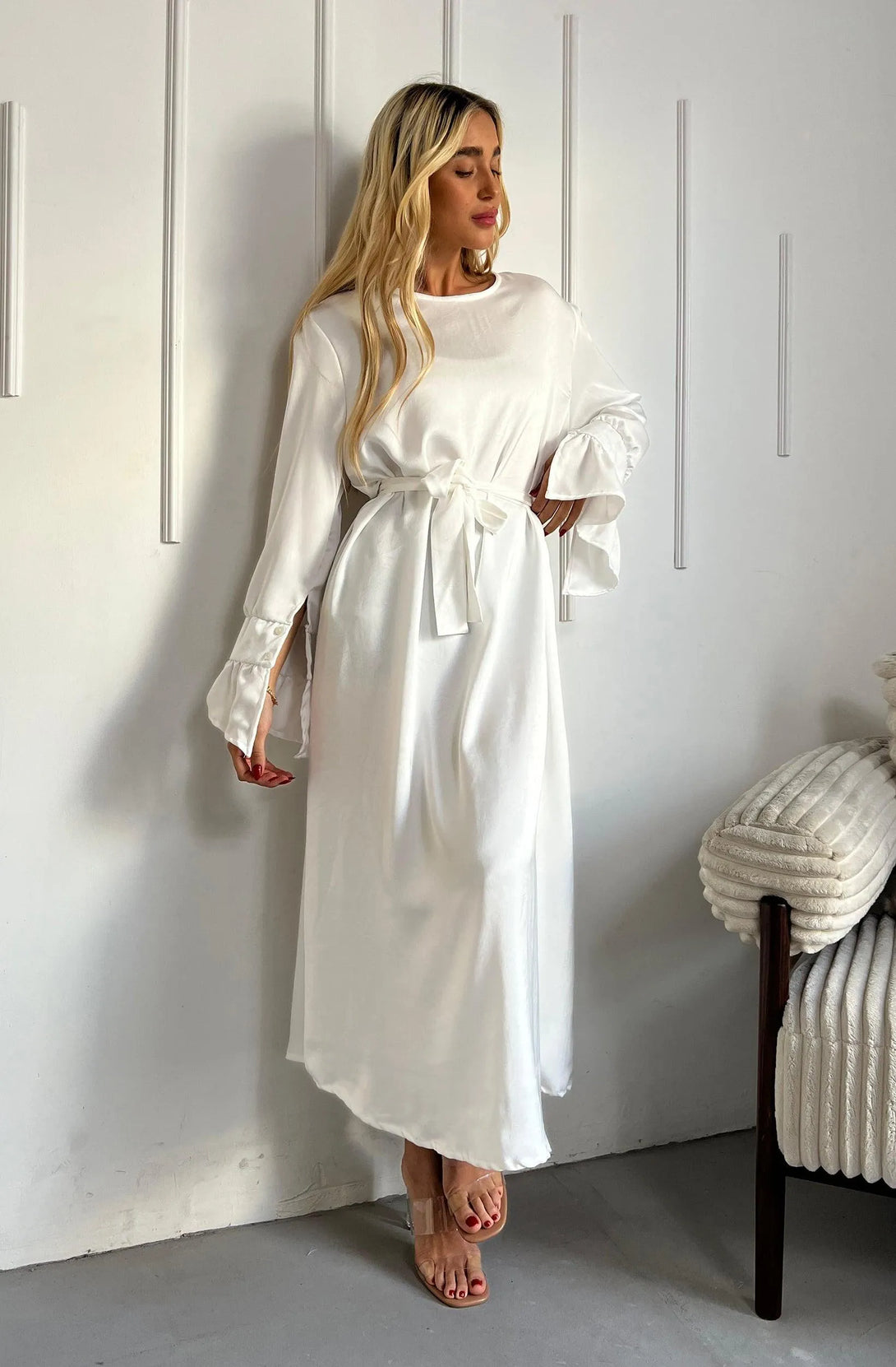 שמלת מקסי אלין - דתייה אונליין