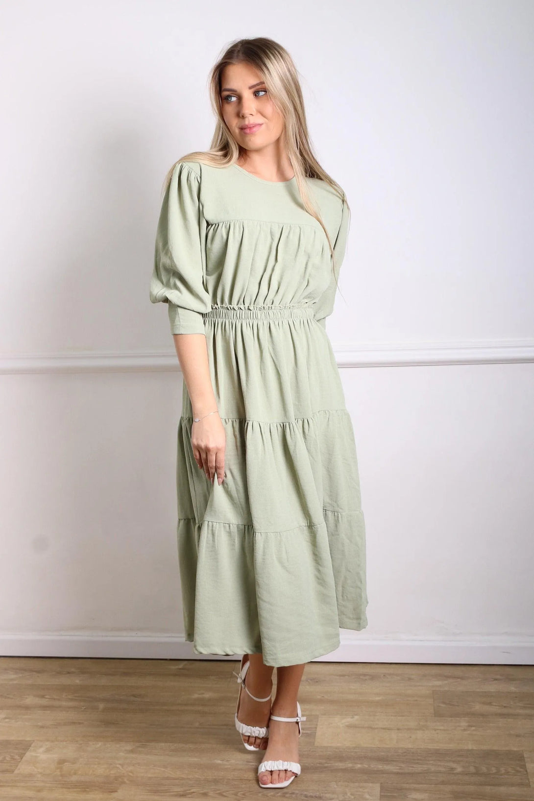 שמלת קרפ קומות - דתייה אונליין