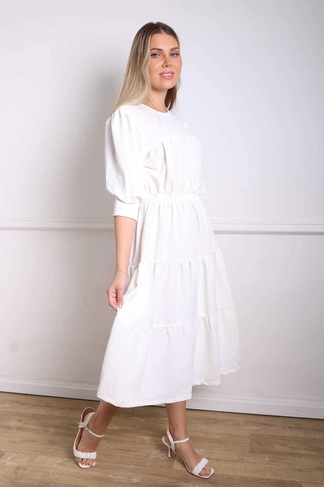 שמלת קרפ קומות - דתייה אונליין