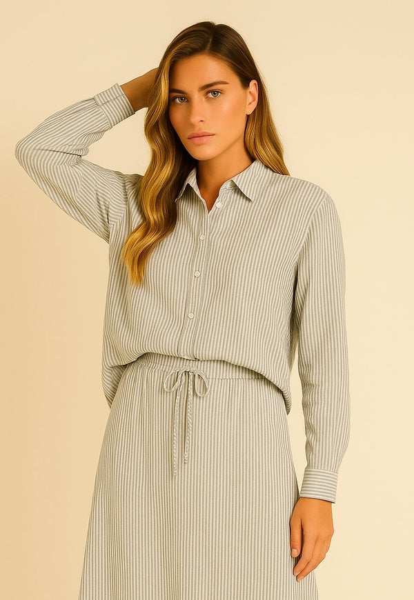 חולצת פשתן קורל