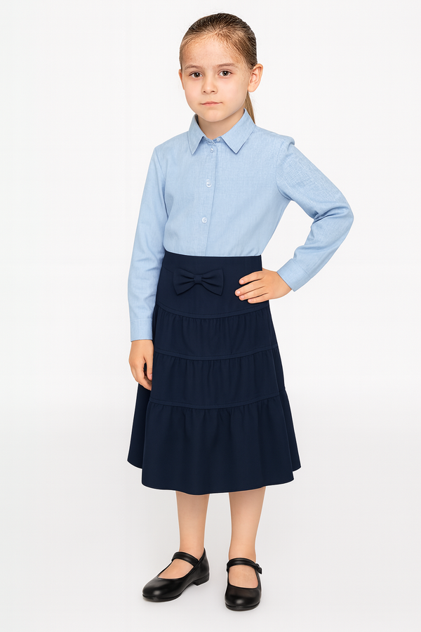 חצאית קומות פפיון