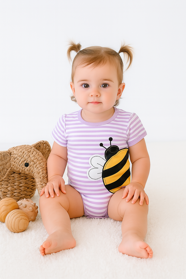 בגד גוף פסים דבורה