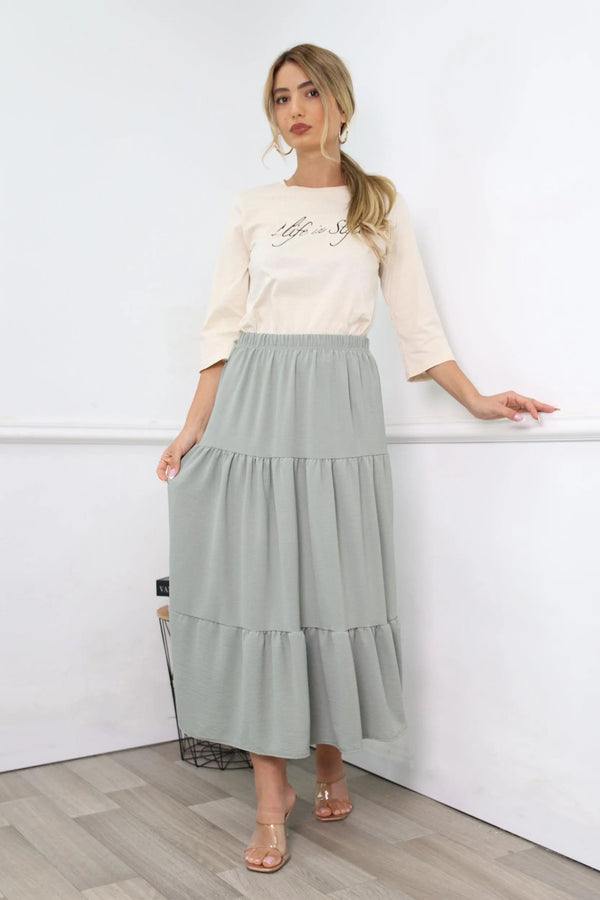 חצאית קומות ג׳ני - דתייה אונליין