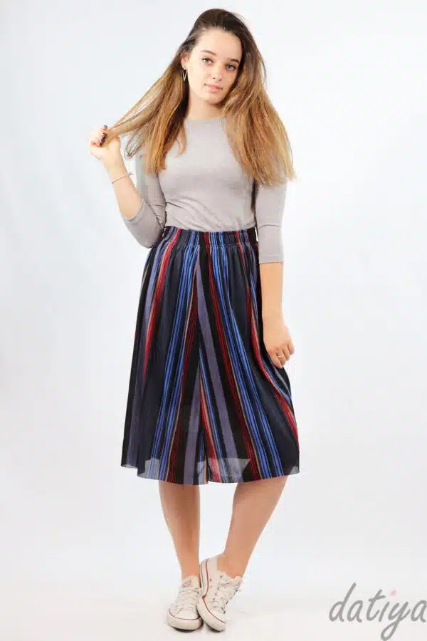 חצאית וונציה צבעונית #6